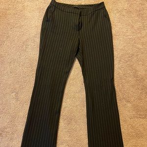 White House Black Market pinstripe dress pants.
